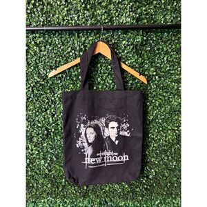 Twilight New Moon Black Graphic Tote Bag NWOT